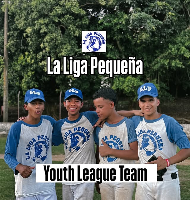 Youth league team in uniforms